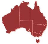 Map of Australia